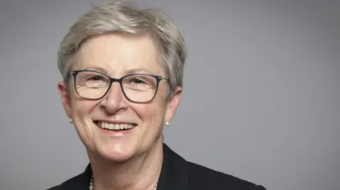 Baroness Gisela Stuart appears in a portrait photograph taken for her parliamentary office