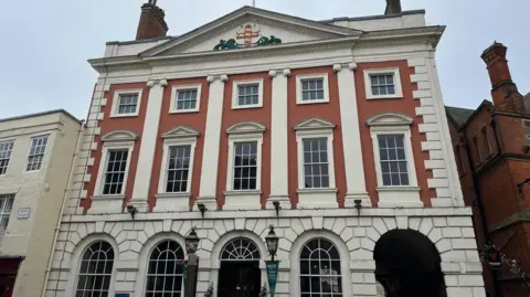 The exterior of York's Mansion House