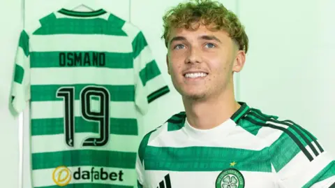 Celtic striker Callum Osmand