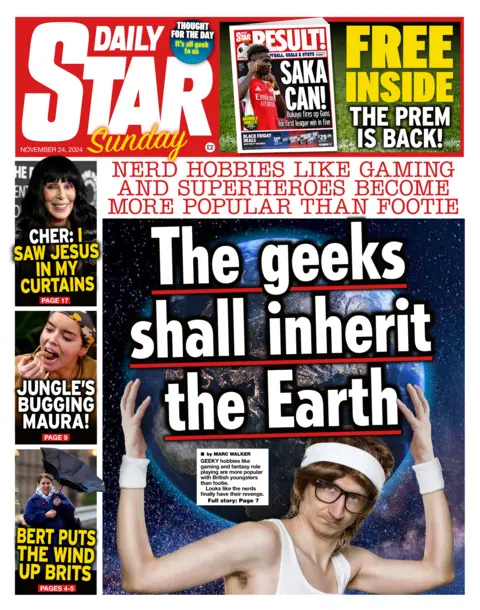  "The geeks shall inherit the Earth"