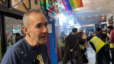 Jeremy Joseph standing outside Heaven