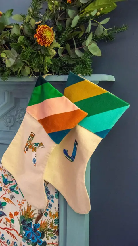 Kiirsty Anderson Christmas stockings 