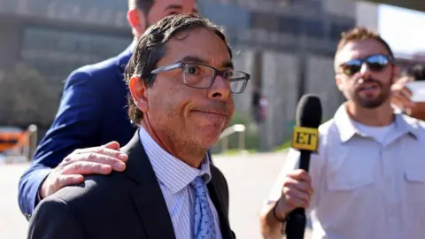 Reuters Mark Chavez, a doctor accused of supplying ketamine to 'Friends' actor Matthew Perry before his death, arrives in federal court, in Los Angeles, California, U.S. October 2, 2024