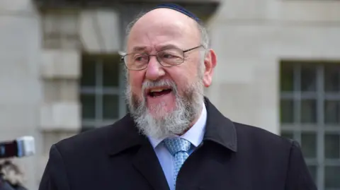 Getty Images Chief Rabbi Ephraim Mirvis