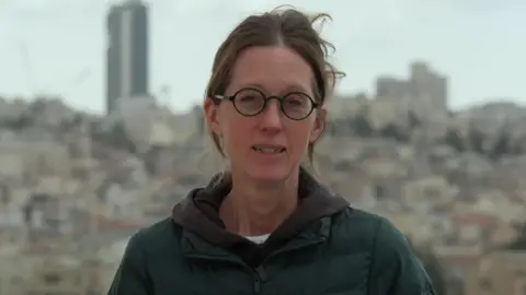 Lucy Williamson in Jerusalem