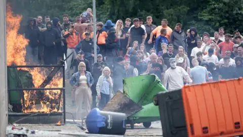 Getty Images Violence in Sunderland 