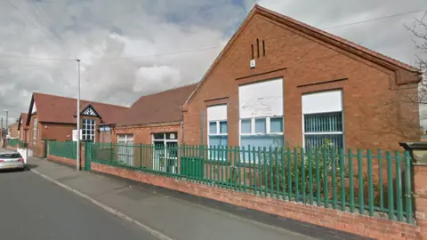 Google Exterior view of Kingsmead School in Alvaston