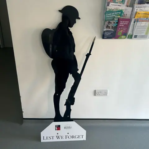 Long Stratton TownCouncil An undmaged silhouette statue of a World War One Tommy