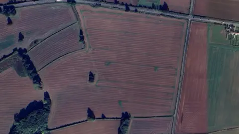 Google An aerial view of the planned development site.