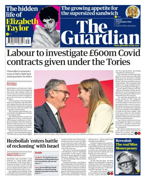  Labour to investigate £600m Covid contracts given under the Tories