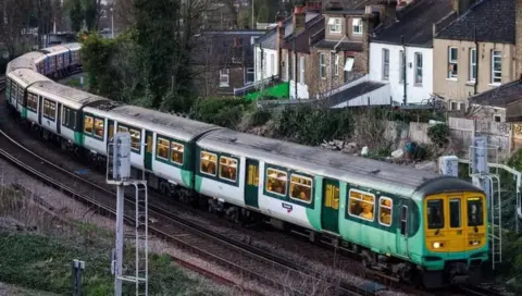 Shutterstock A Southern Rail train 