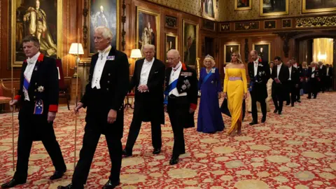 Reuters State banquet for US state visit in September 2025 in Windsor Castle