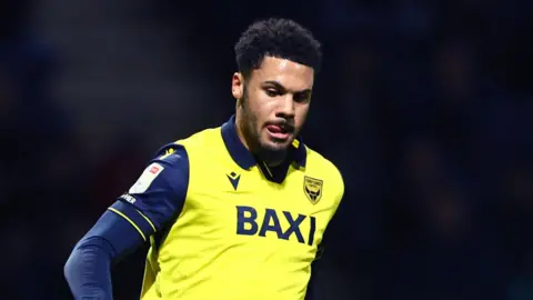 Myles Peart-Harris playing for Oxford United last season