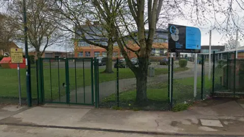 Google A street view image of Ellis Guilford School in Basford. 