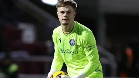 Murphy Cooper in action for Stevenage