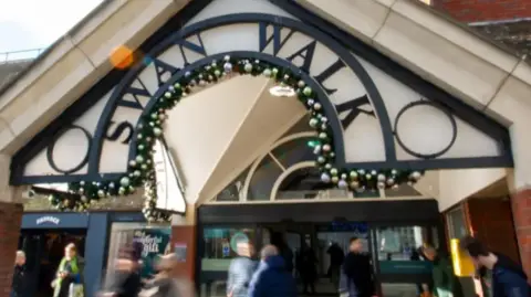 The front of the Swan Walk Shopping Centre in Horsham.