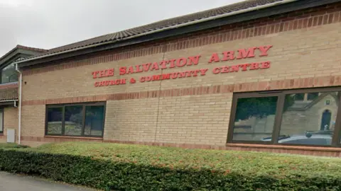 Google Salvation Army building exterior.