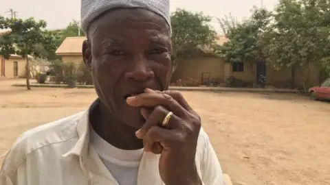 Nigerian worker Magaji Garba