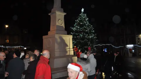 Scottish Borders Council Christmas lights