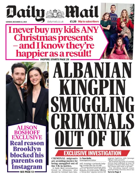  "Albanian kingpin smuggling criminals out of the UK"