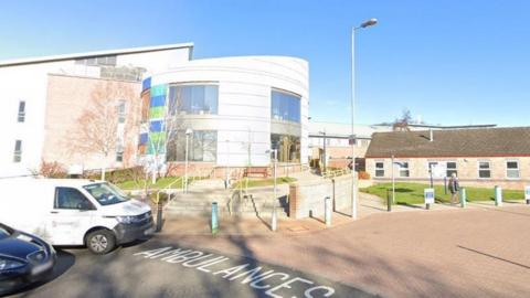 A general view of University Hospital of North Durham