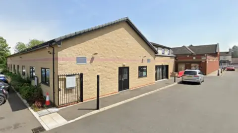 The side of the Werrington Health Centre. 