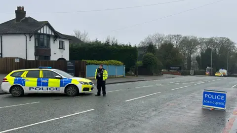 Main Crewe road closed after pedestrian hit in crash