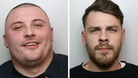 Mugshots (l-r) Brandon Bashforth and Riley Wood
