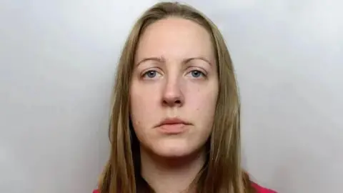 Cheshire Police A police custody image of Lucy Letby