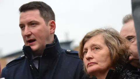 Pacemaker John Finucane (left) and Geraldine Finucane (right)