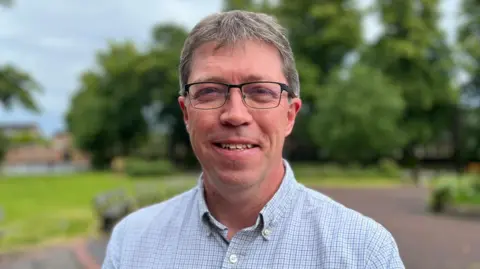 Jo Thewlis/BBC Chris Brown