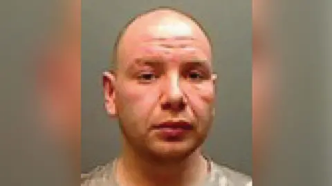 Police custody image of Kieran Cameron. 