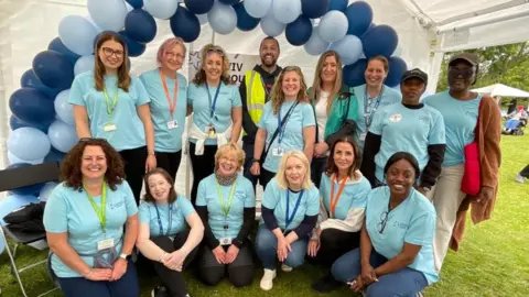 Erewash Voluntary Action A view of volunteers for Erewash Voluntary Action.