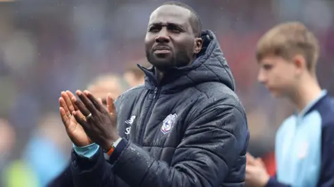 Sol Bamba during his time as Cardiff assistant boss