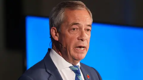 PA Media Reform UK leader Nigel Farage