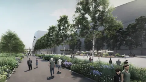 YTL/McGregor Coxall An artist's impression of the North Promenade 