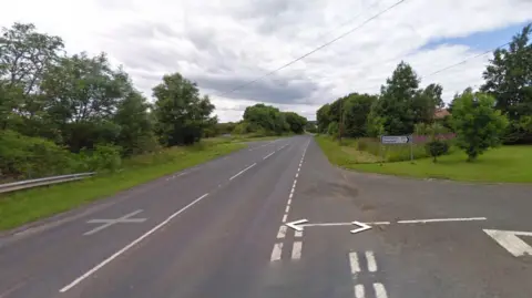 The A68 near Bingfield