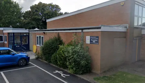 Google Entrance to a school