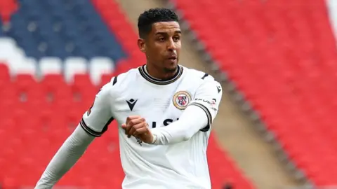 Louis Dennis in action for Bromley
