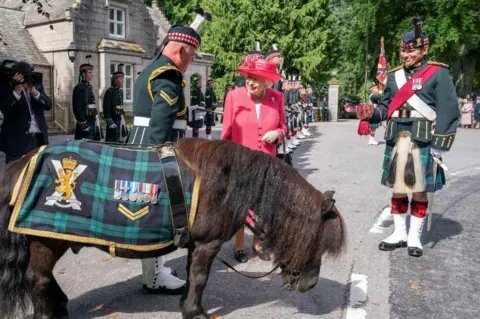 Getty Images Queen at Balmoral