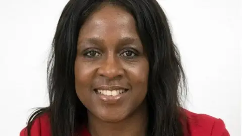 AIREDALE HOSPITAL Foluke Ajayi, chief executive of Airedale NHS Foundation Trust