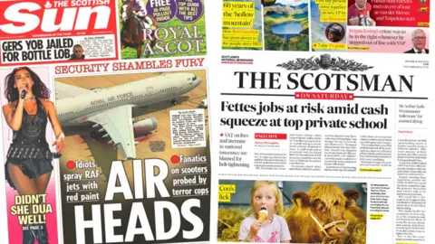 Scotland's papers: 21 June