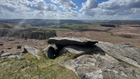 Scenic Peak District landscape 