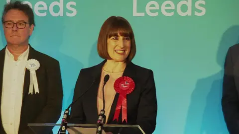 Rachel Reeves after winning her seat at the 2024 general election