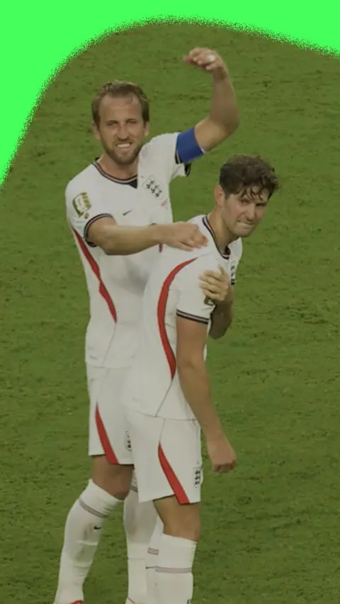 Harry Kane and John Stones 