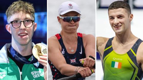 World champions Daniel Wiffen, Hannah Scott and Rhys McClenaghan and Rhys McClenghan will compete at the Paris Olympics 