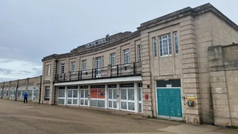 John Wimperis The front of the Tropicana building showing the original 1930s facade.