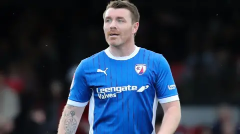 John Fleck in action for Chesterfield