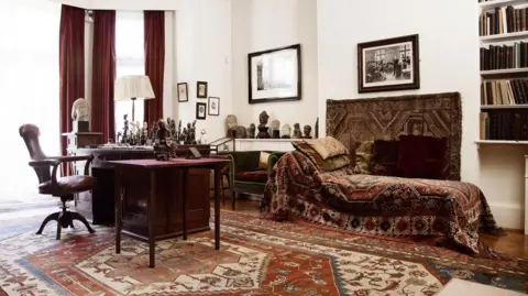 Freud Museum London Sigmund Freud's Office inside Freud Museum London