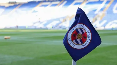 A corner flag at Reading FC's SCL Stadium